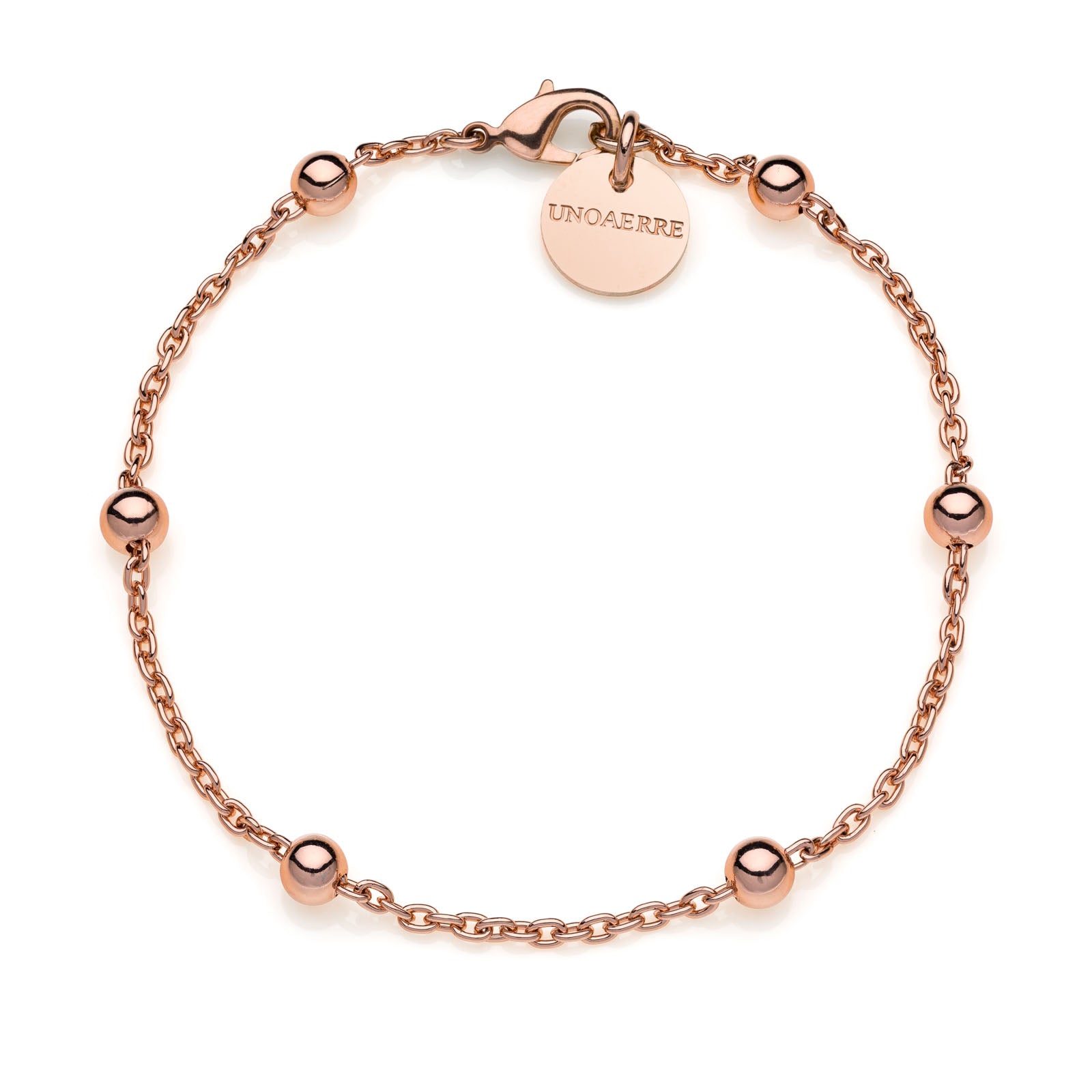 Bracciale in bronzo rosè UnoAerre - Arena Gioielli