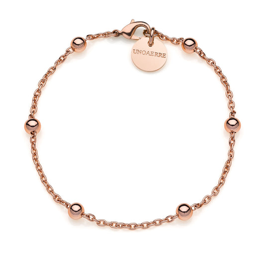 Bracciale in bronzo rosè UnoAerre - Arena Gioielli