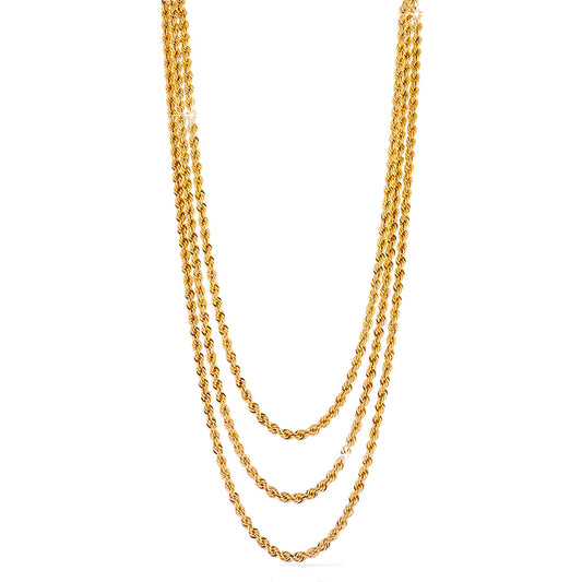 Collana in bronzo dorato Unoaerre - Arena Gioielli