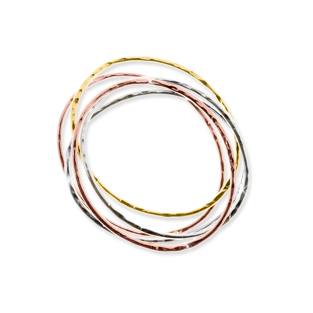 Bracciale in bronzo tre colori UnoAerre - Arena Gioielli