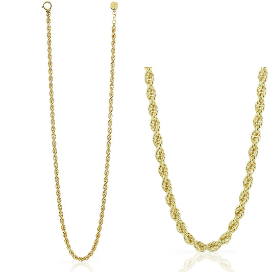 Collana in bronzo dorato Unoaerre - Arena Gioielli