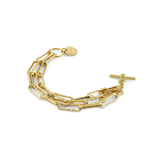 Bracciale in bronzo Dorato UnoAerre - Arena Gioielli