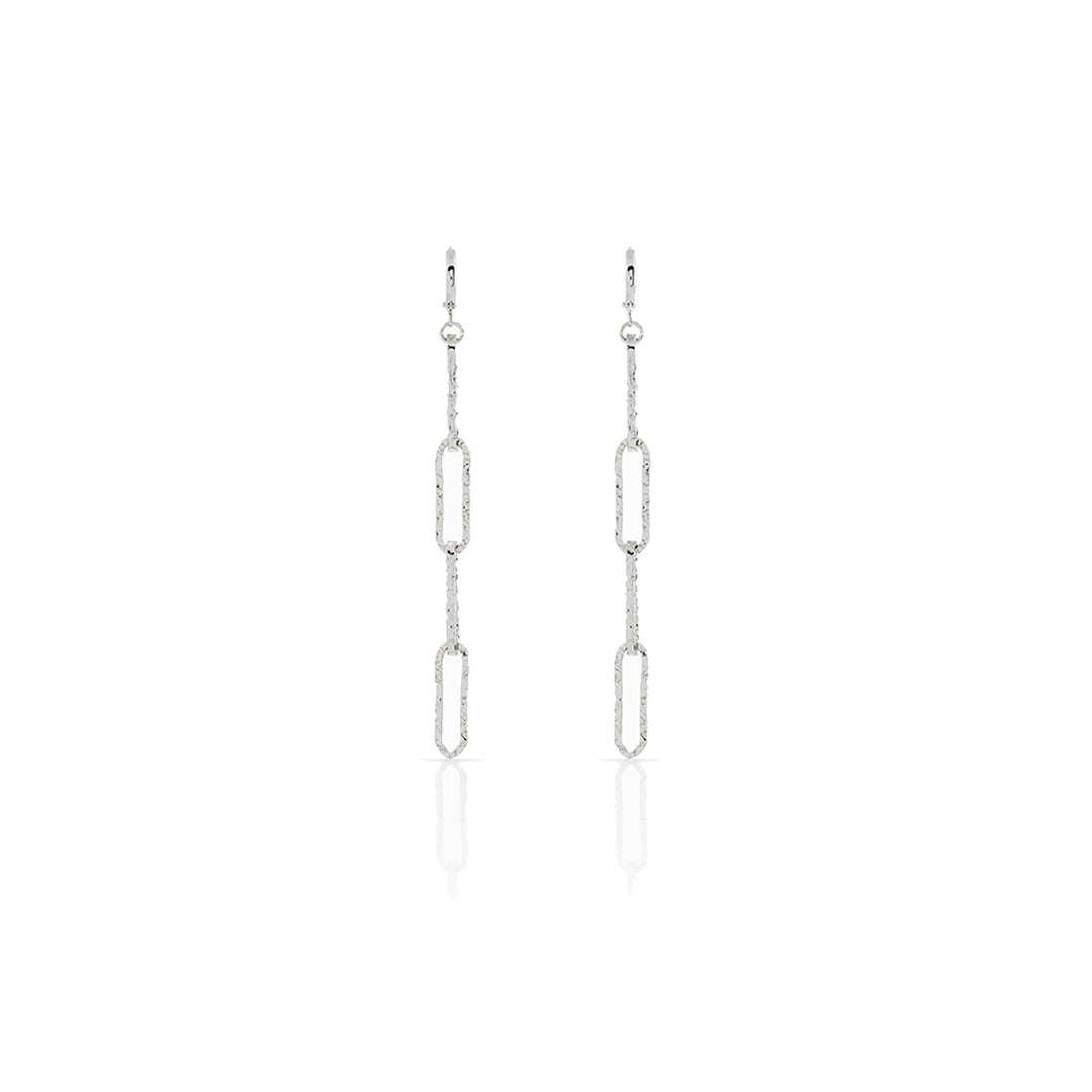 Orecchini pendenti in bronzo argentato Unoaerre 000EXO4151000 1651 - Arena Gioielli 