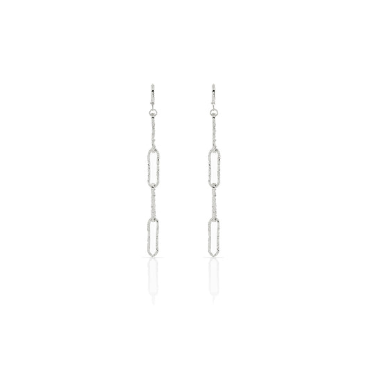 Orecchini pendenti in bronzo argentato Unoaerre 000EXO4151000 1651 - Arena Gioielli 