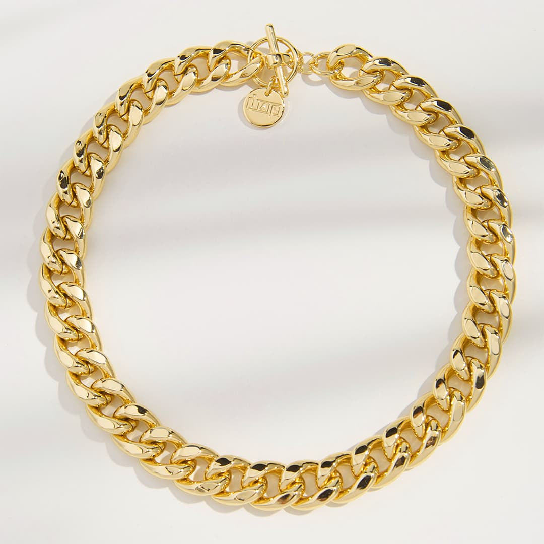 Collana in bronzo dorato Unoaerre 000EXH4965000 1710 - Arena Gioielli 