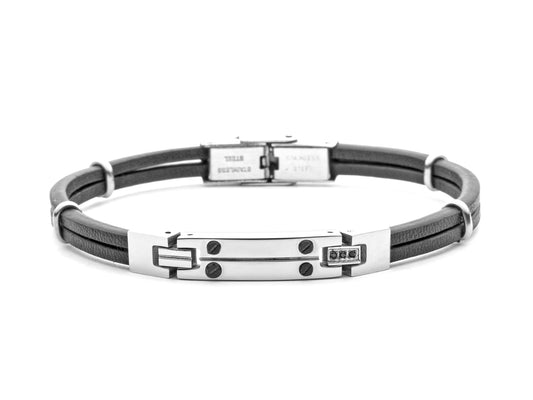 Bracciale uomo gioielli 4US Cesare Paciotti 4UBR5657 - Arena Gioielli 