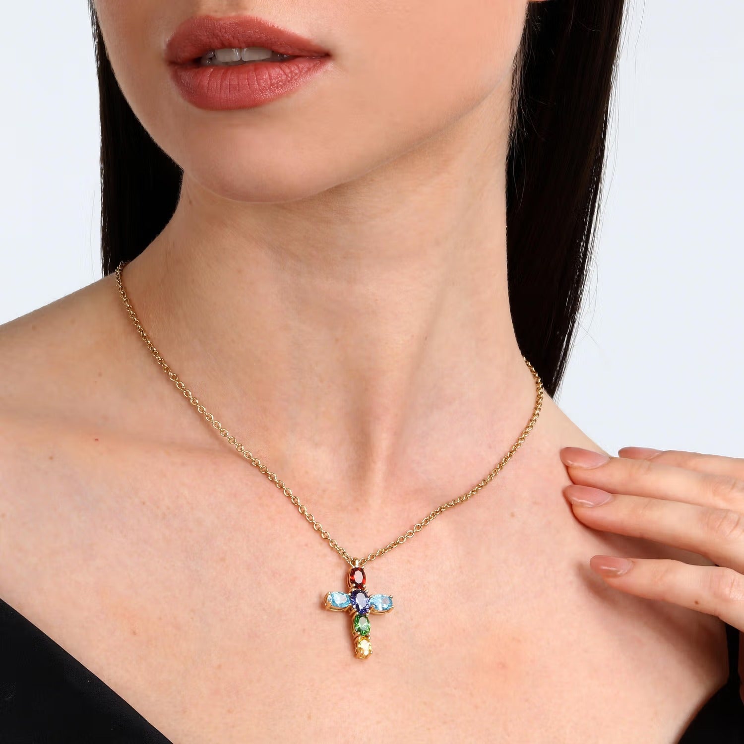 Collana donna acciaio gioiello Morellato Colori SAVY02 - Arena Gioielli 