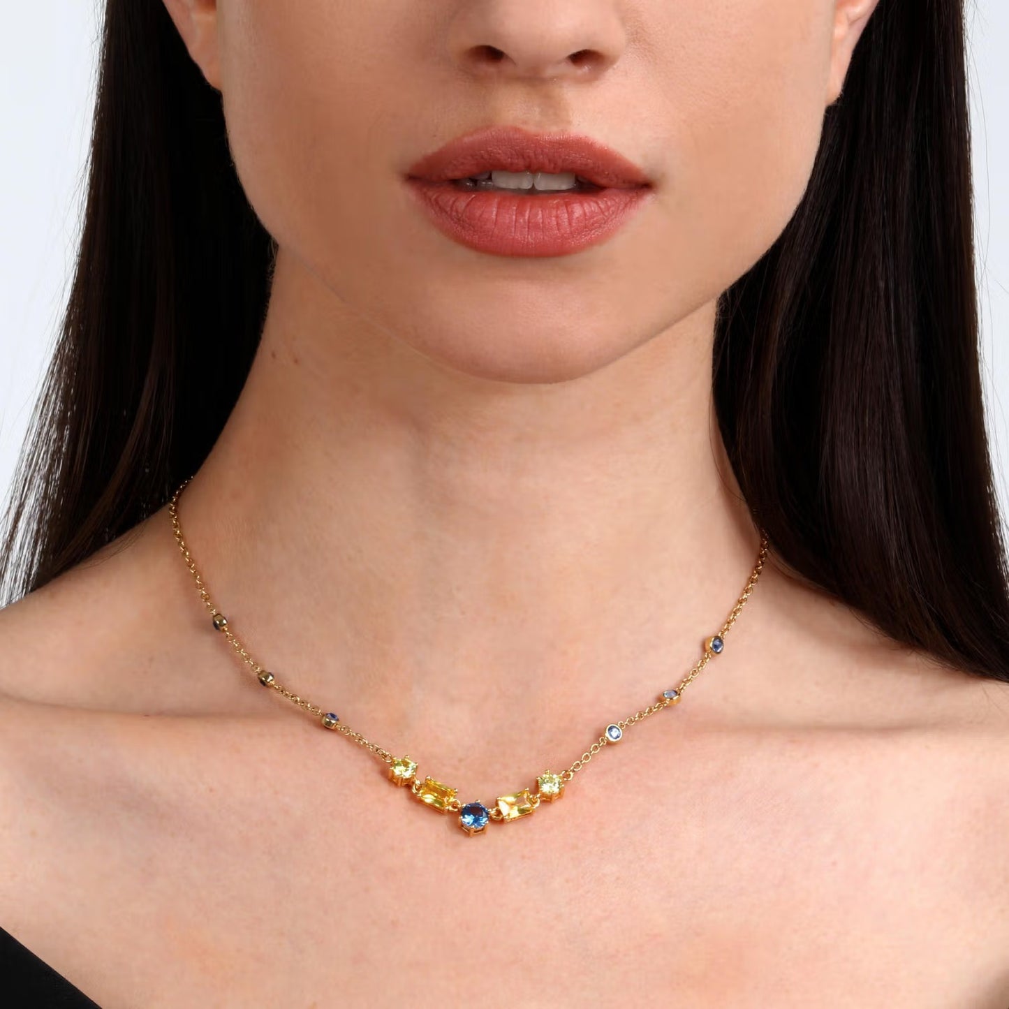 Collana donna acciaio gioiello Morellato Colori SAVY05 - Arena Gioielli 