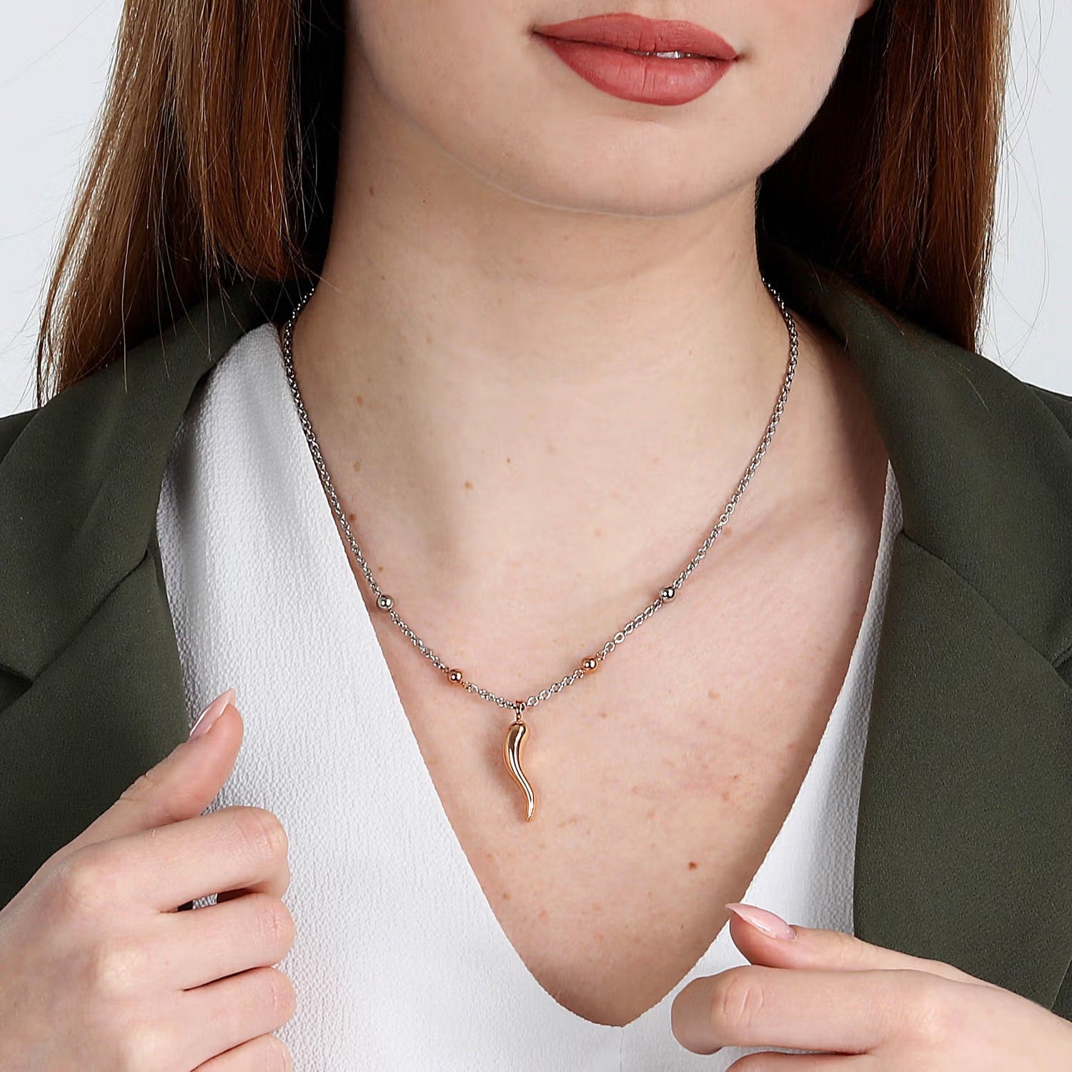 Collana donna acciaio gioiello Morellato Istanti SAVZ04 - Arena Gioielli 