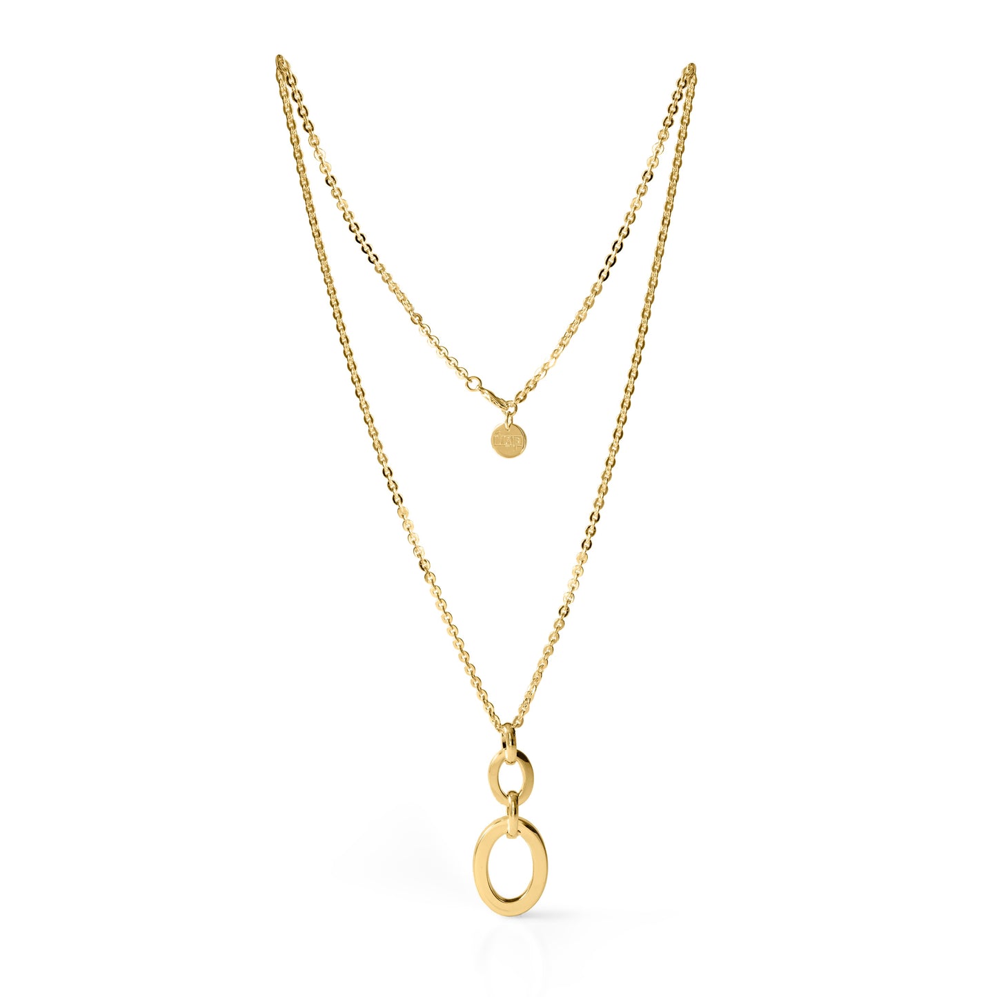 Collana donna in bronzo dorato Unoaerre 004EXH0034000 - Arena Gioielli 