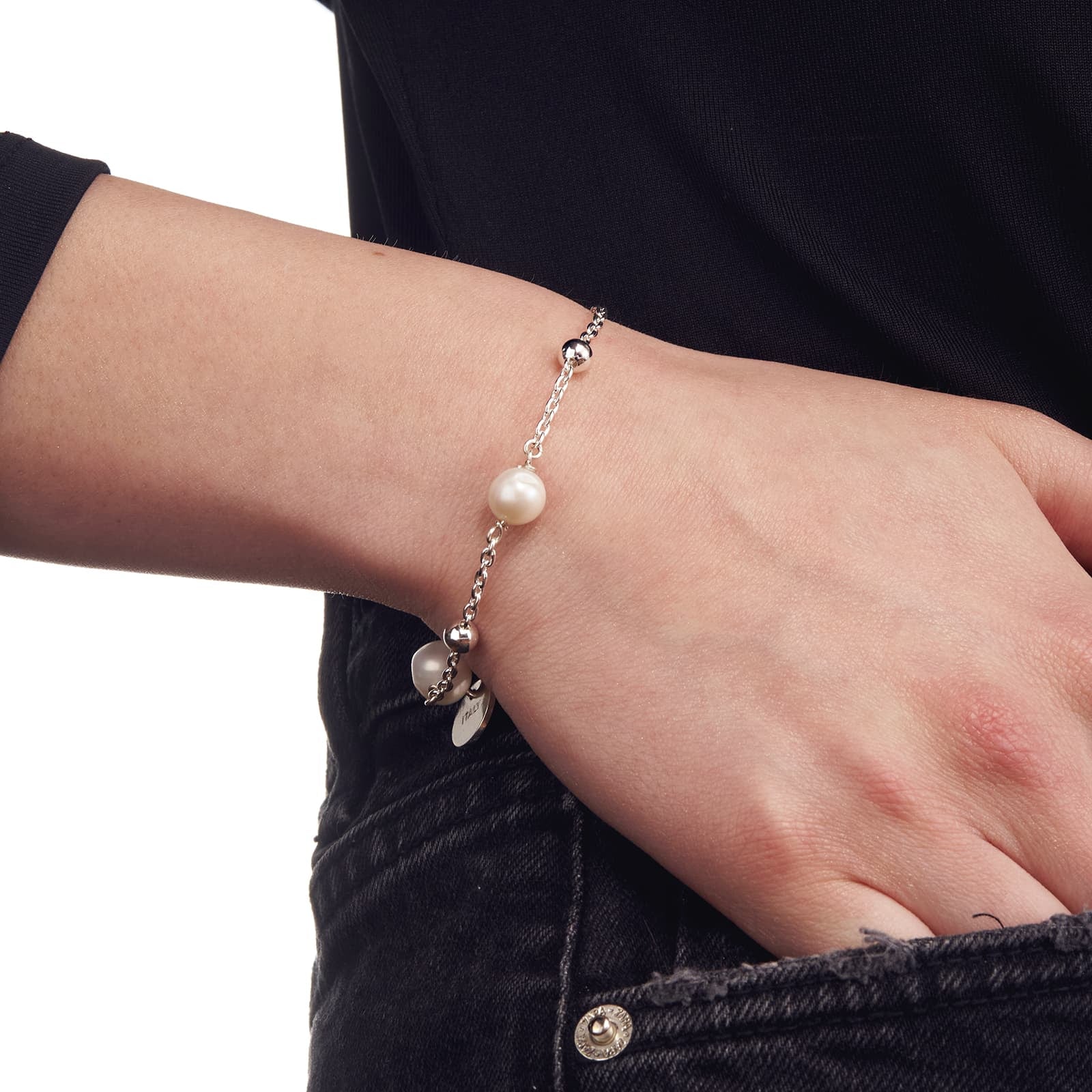Bracciale in bronzo argento UnoAerre - Arena Gioielli