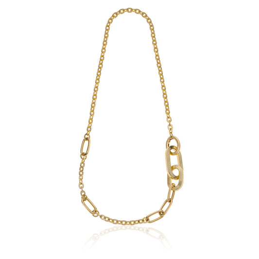 Collana in bronzo dorato Unoaerre - Arena Gioielli 