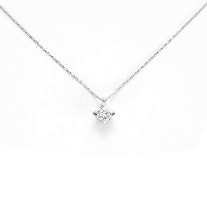 Collana punto luce in oro diamante 0,20 ct - Arena Gioielli