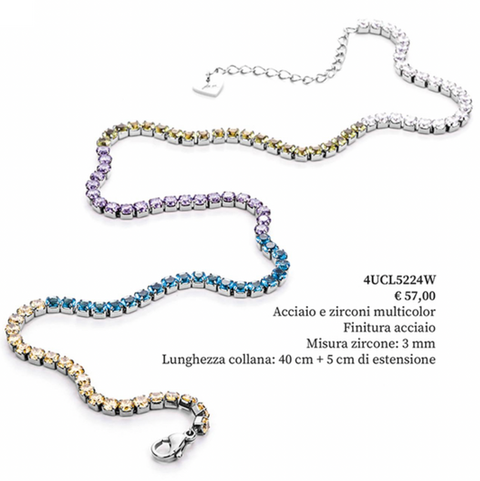 Collana donna gioielli 4US Paciotti 4UCL5224W - Arena Gioielli 
