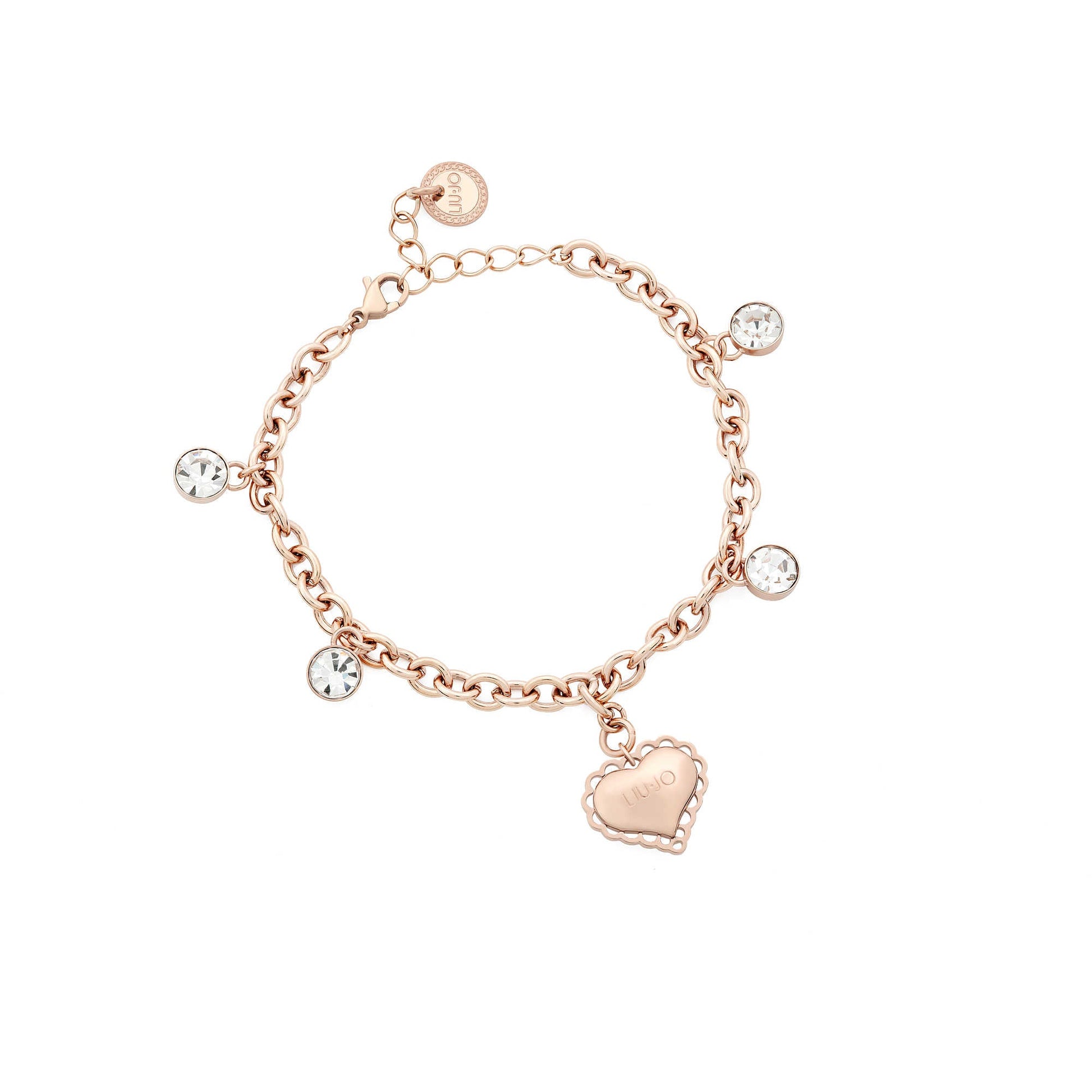 Bracciale in acciaio rose Liu Jo Sacred LJ1528 - Arena Gioielli