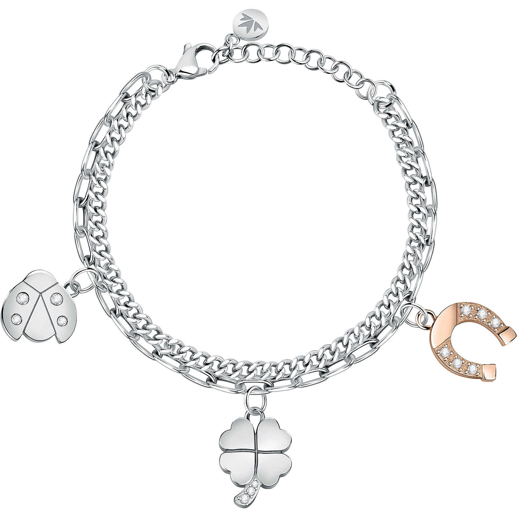 Bracciale donna Acciaio gioiello Morellato Maia SAUY08 - Arena Gioielli 