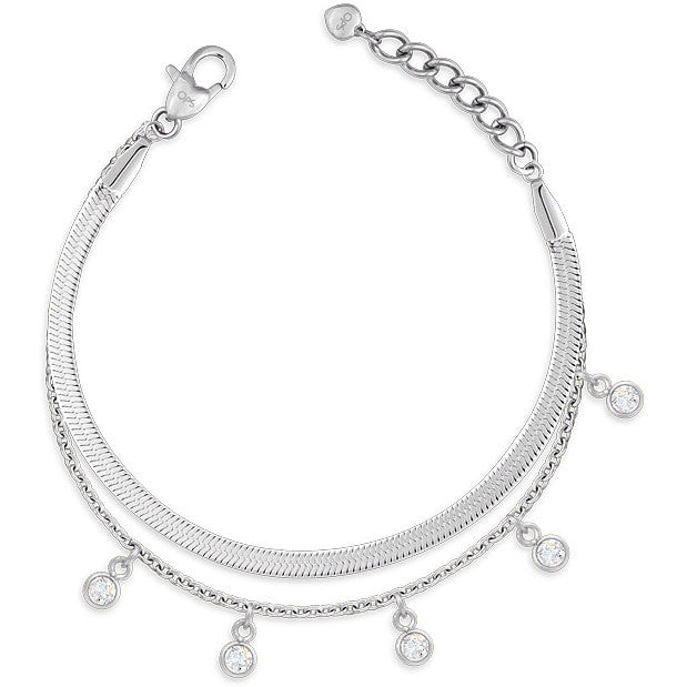 Bracciale donna gioielli Ops Objects Fable Crystal OPSBR-800 - Arena Gioielli 