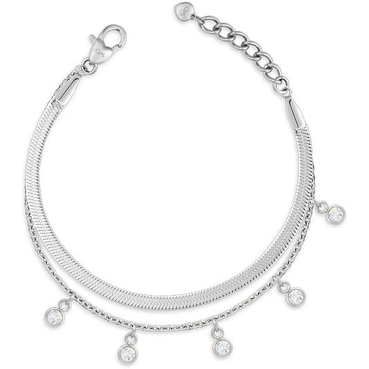 Bracciale donna gioielli Ops Objects Fable Crystal OPSBR-800 - Arena Gioielli 