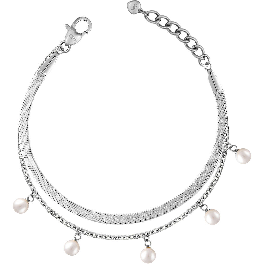Bracciale donna gioielli Ops Objects Pearl OPSBR-781 - Arena Gioielli 