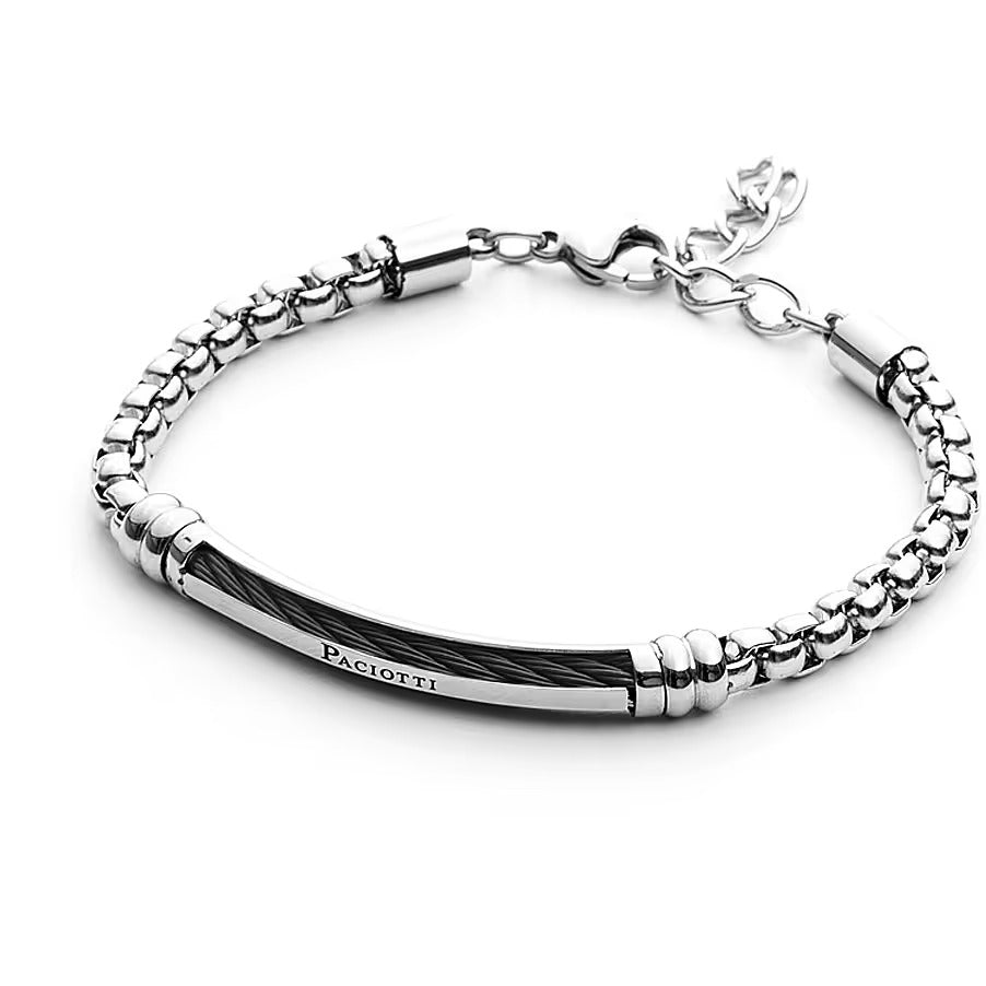 Bracciale uomo gioielli 4US Cesare Paciotti 4UBR3802 - Arena Gioielli 