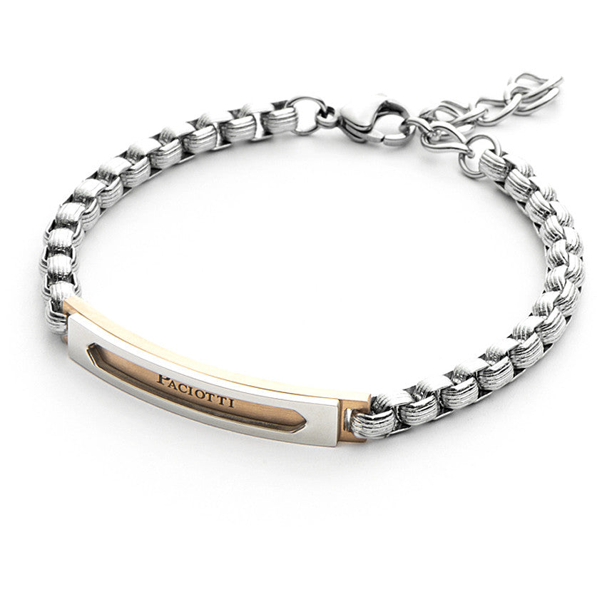 Bracciale uomo gioielli 4US Cesare Paciotti 4UBR3808 - Arena Gioielli 