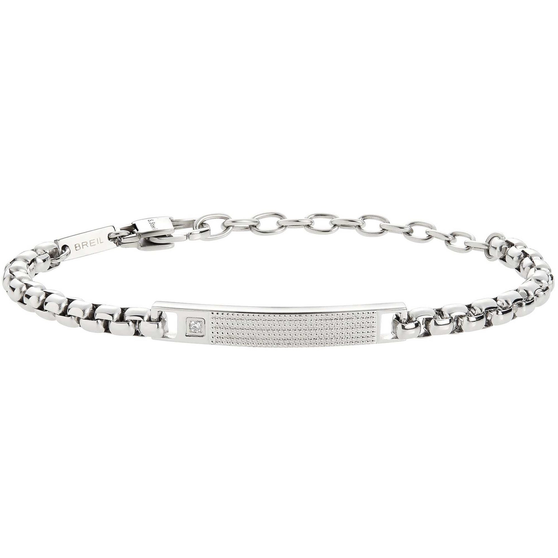 Bracciale uomo gioielli Breil Tag & Cross TJ3224 - Arena Gioielli 