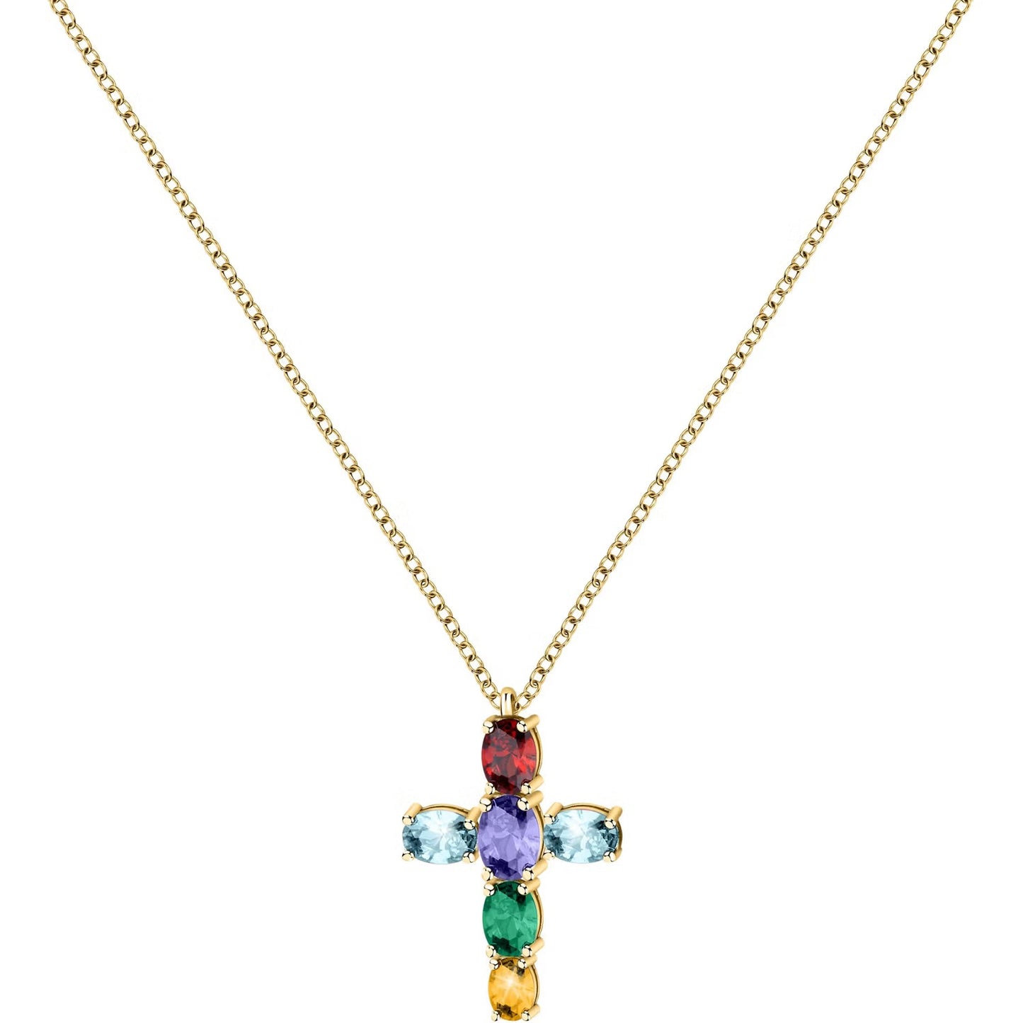 Collana donna acciaio gioiello Morellato Colori SAVY02 - Arena Gioielli 
