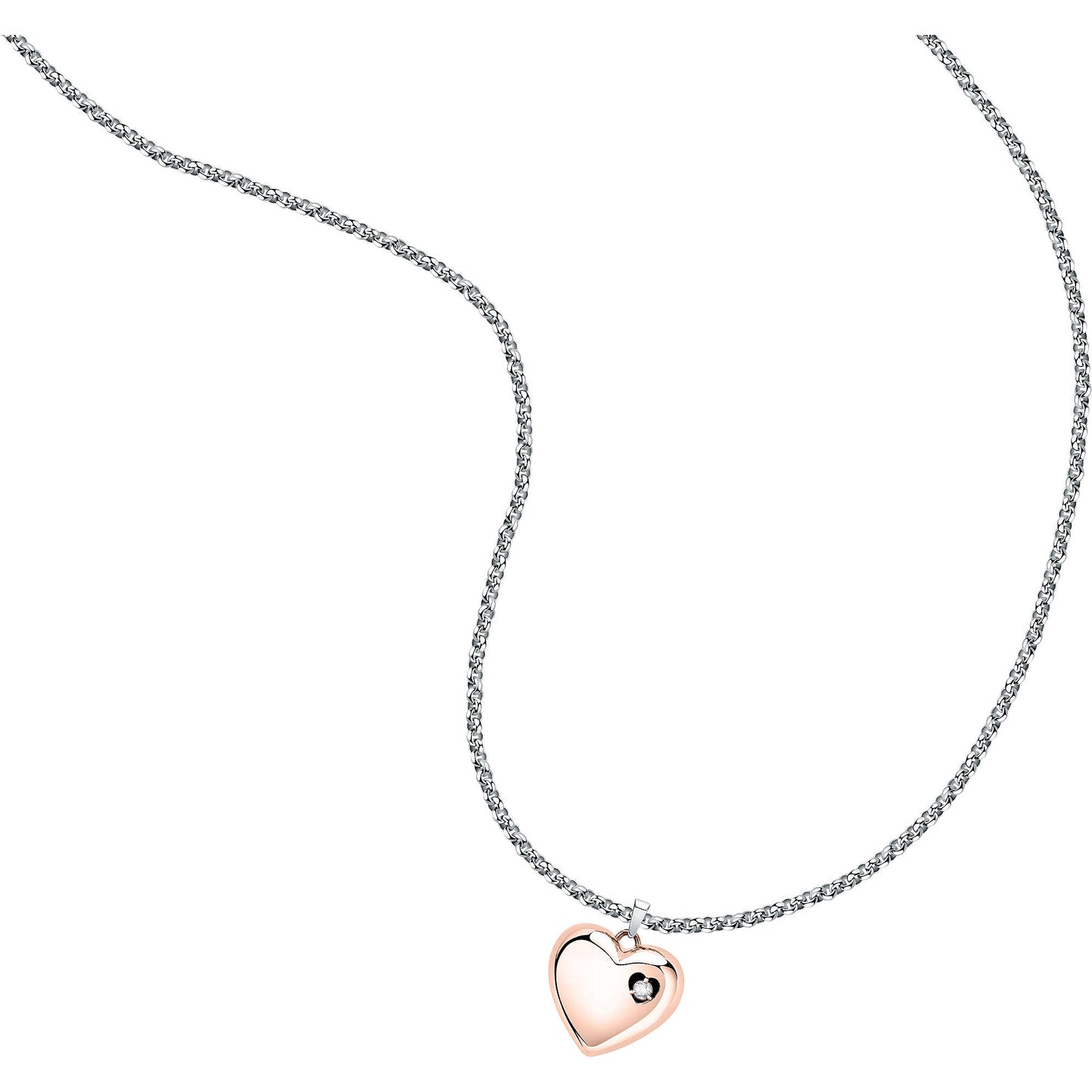 Collana degli angeli Acciaio gioiello Morellato Talismani SAGZ16 - Arena Gioielli 