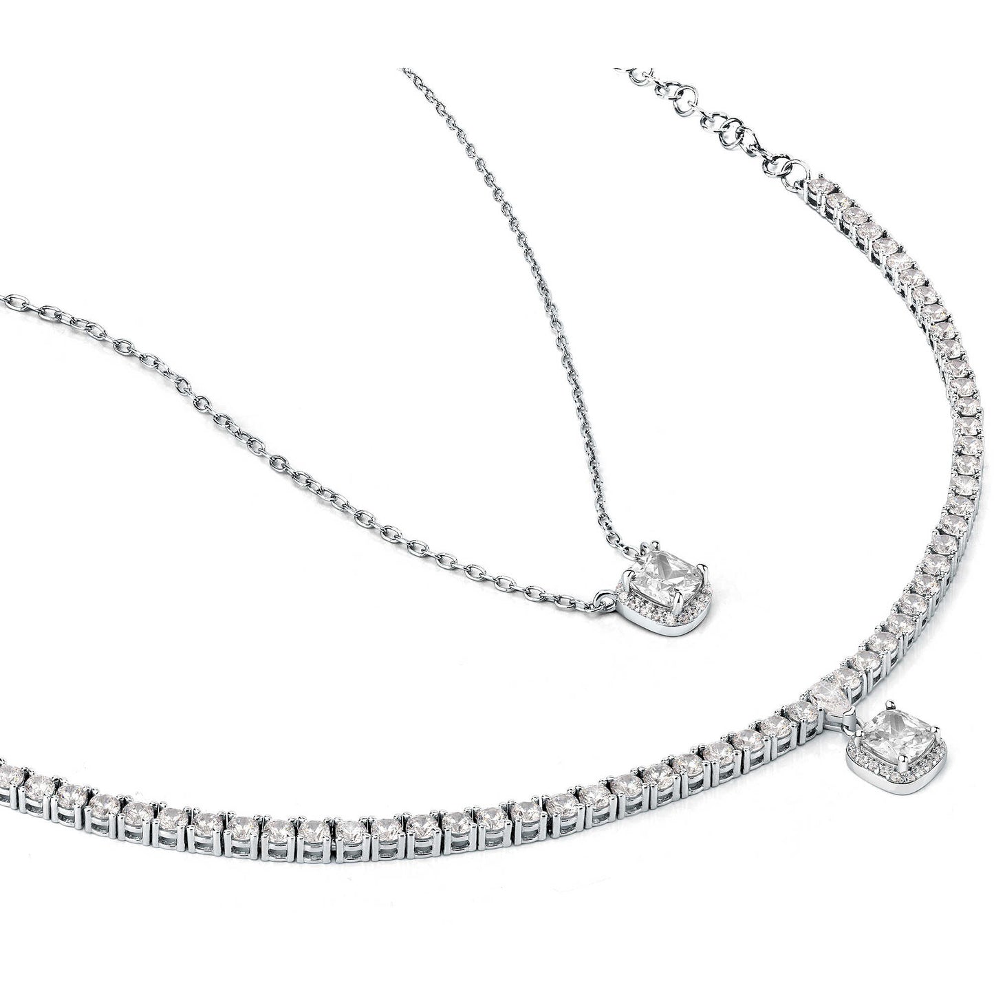 Collana tennis donna gioiello Morellato Tesori SAIW107 - Arena Gioielli 