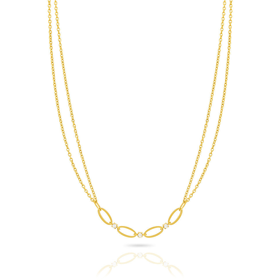 Collana donna gioielli Ops Objects Crystal OPSCL-804 - Arena Gioielli 