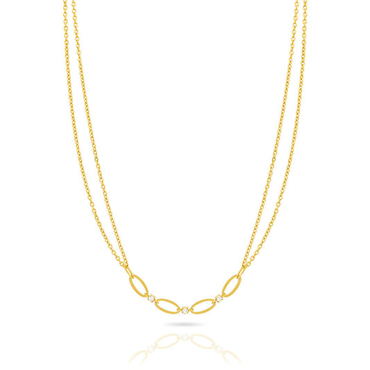 Collana donna gioielli Ops Objects Crystal OPSCL-804 - Arena Gioielli 