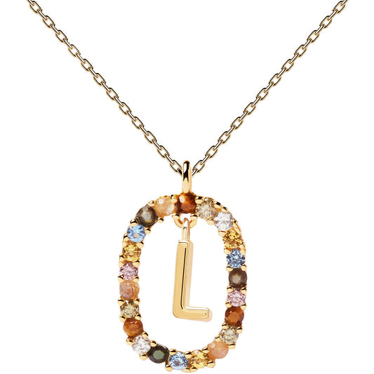 Collana Pd Paola Della Collezione New Letters - Arena Gioielli 