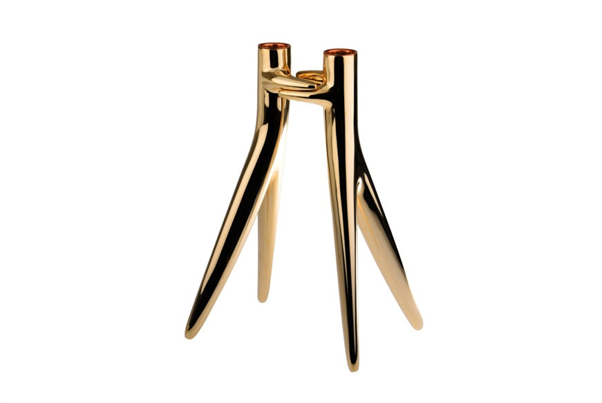 Candelabro Abbracciaio oro Kartell - Arena Gioielli 