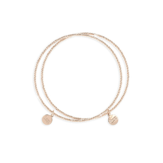 Bracciale in bronzo rose rigido UnoAerre - Arena Gioielli