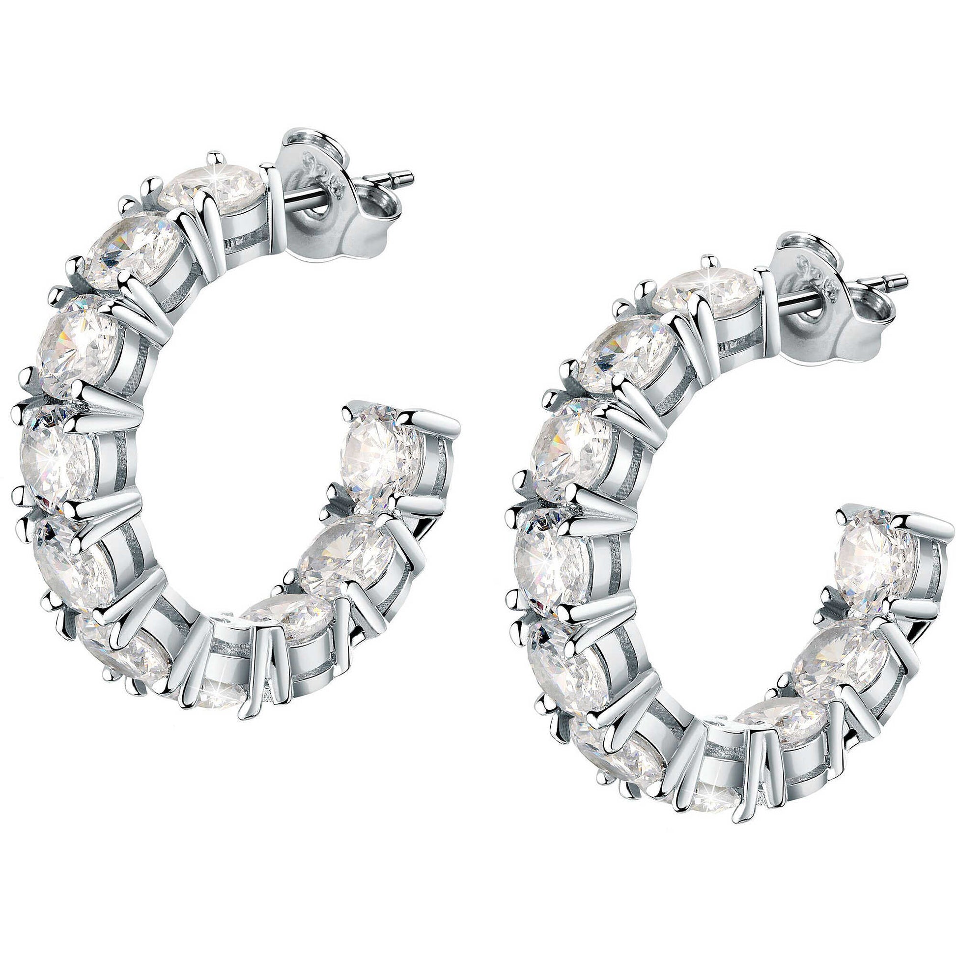 Orecchini argento Gioielli Morellato Tesori SAIW119 - Arena Gioielli 