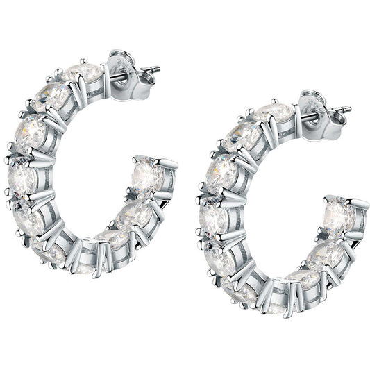 Orecchini argento Gioielli Morellato Tesori SAIW119 - Arena Gioielli 