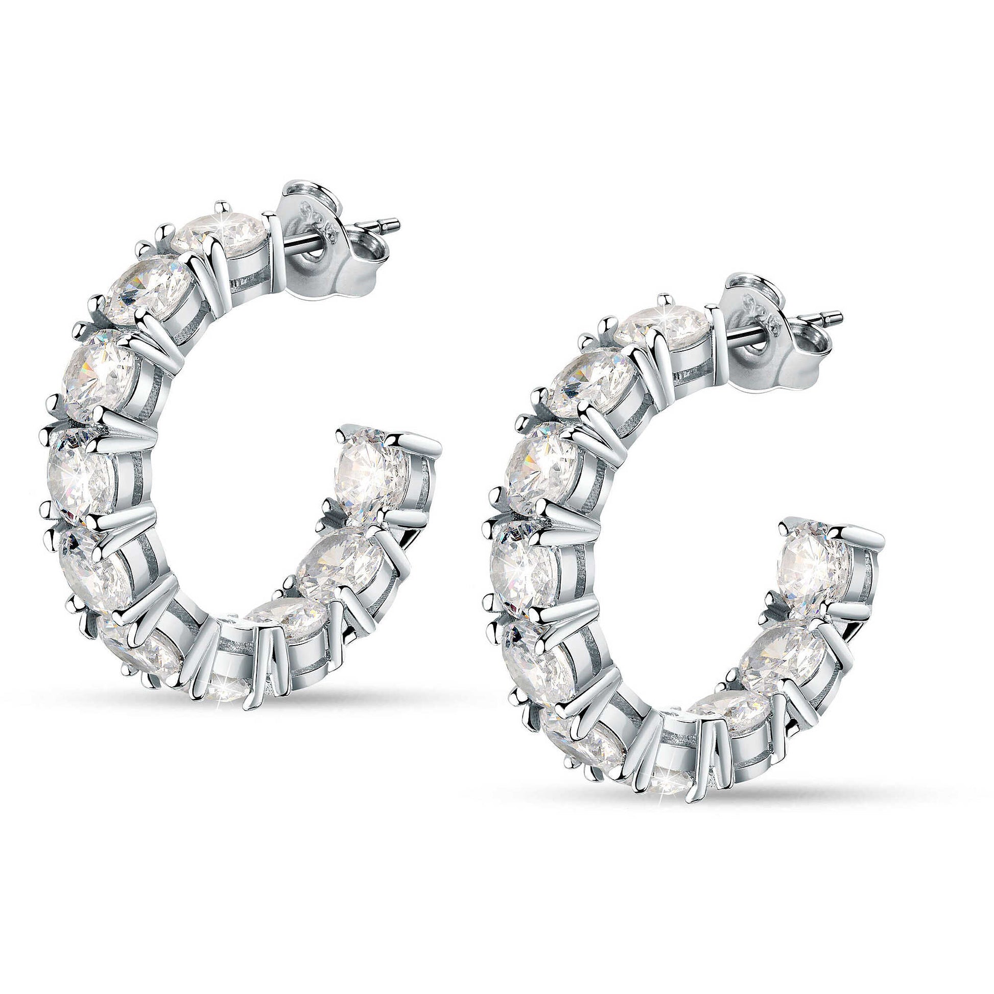 Orecchini argento Gioielli Morellato Tesori SAIW119 - Arena Gioielli 