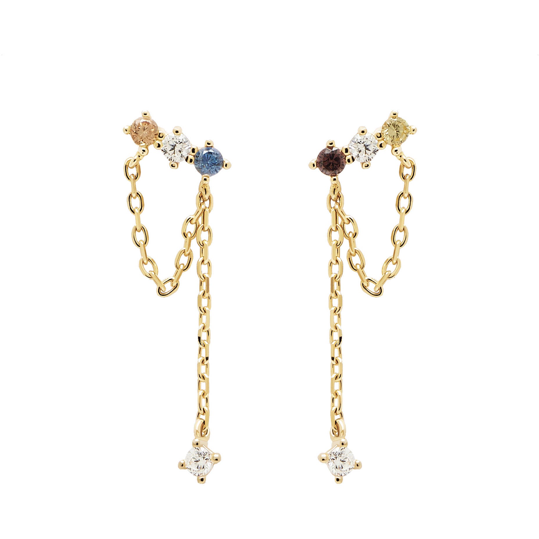 Orecchini in argento Collezione Five - Arena Gioielli