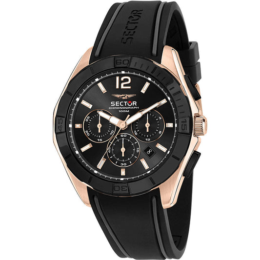 Orologio cronografo uomo Sector Silicone 790 R3271636001 - Arena Gioielli 