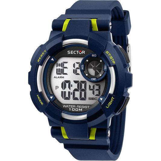 Orologio digitale uomo silicone Sector Ex-36 Blu R3251283002 - Arena Gioielli 