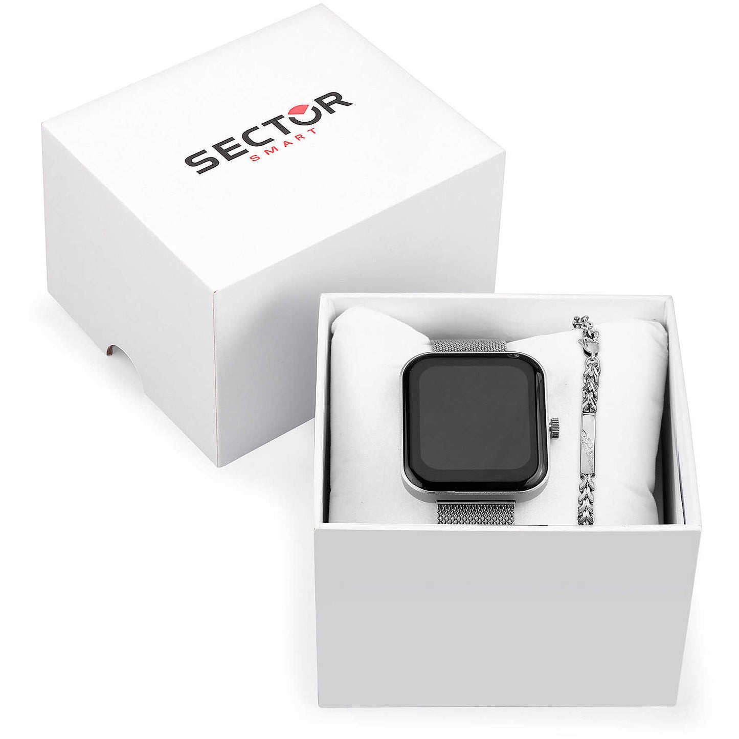 Orologio e bracciale Smartwatch uomo Sector S-03 R3253282007 - Arena Gioielli 