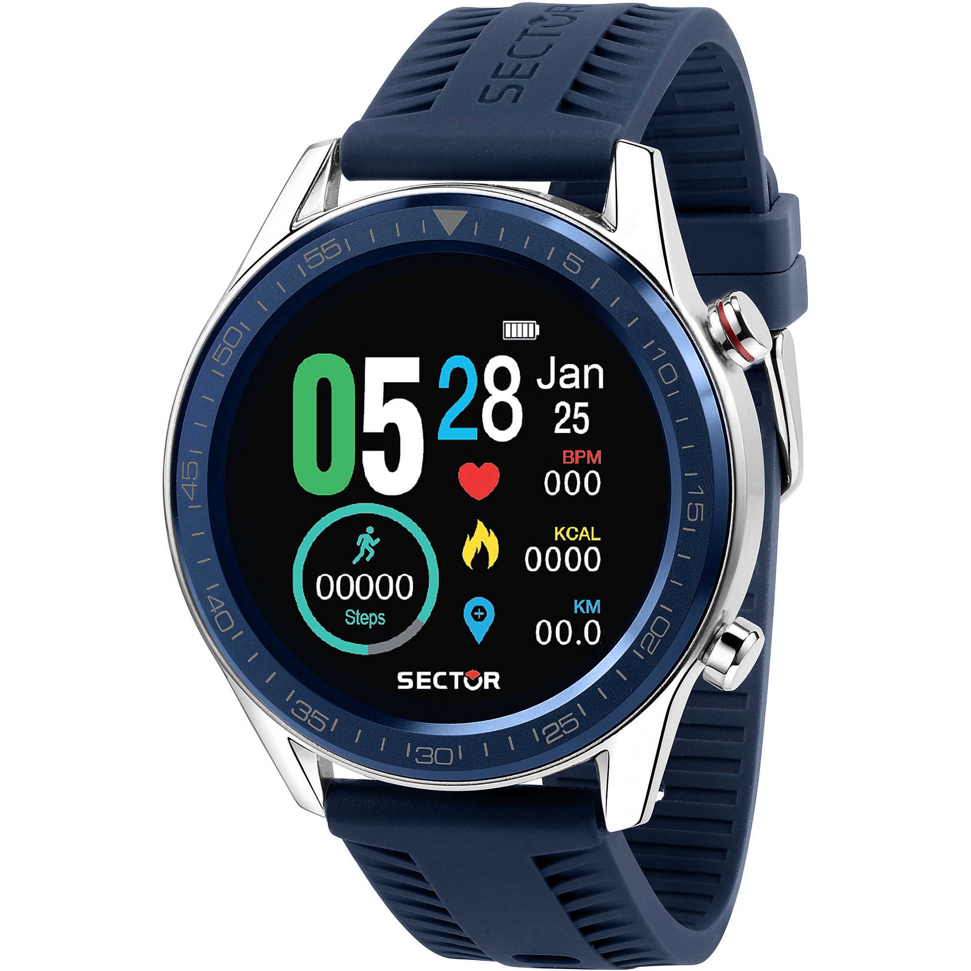 Orologio Smartwatch uomo Sector S-02 R3251545004 - Arena Gioielli 