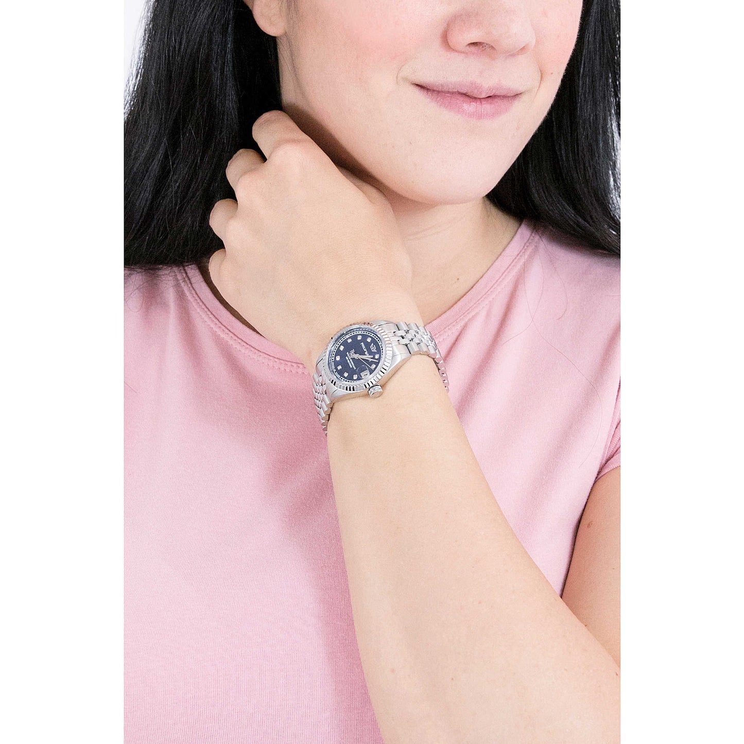 Orologio solo tempo donna con diamanti Caribe Philip Watch R8253597602 - Arena Gioielli 
