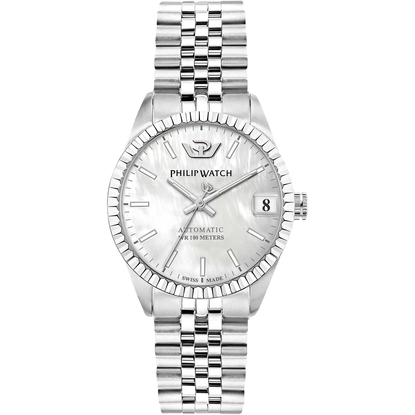 Orologio solo tempo donna automatico Caribe Philip Watch R8223597506 - Arena Gioielli 