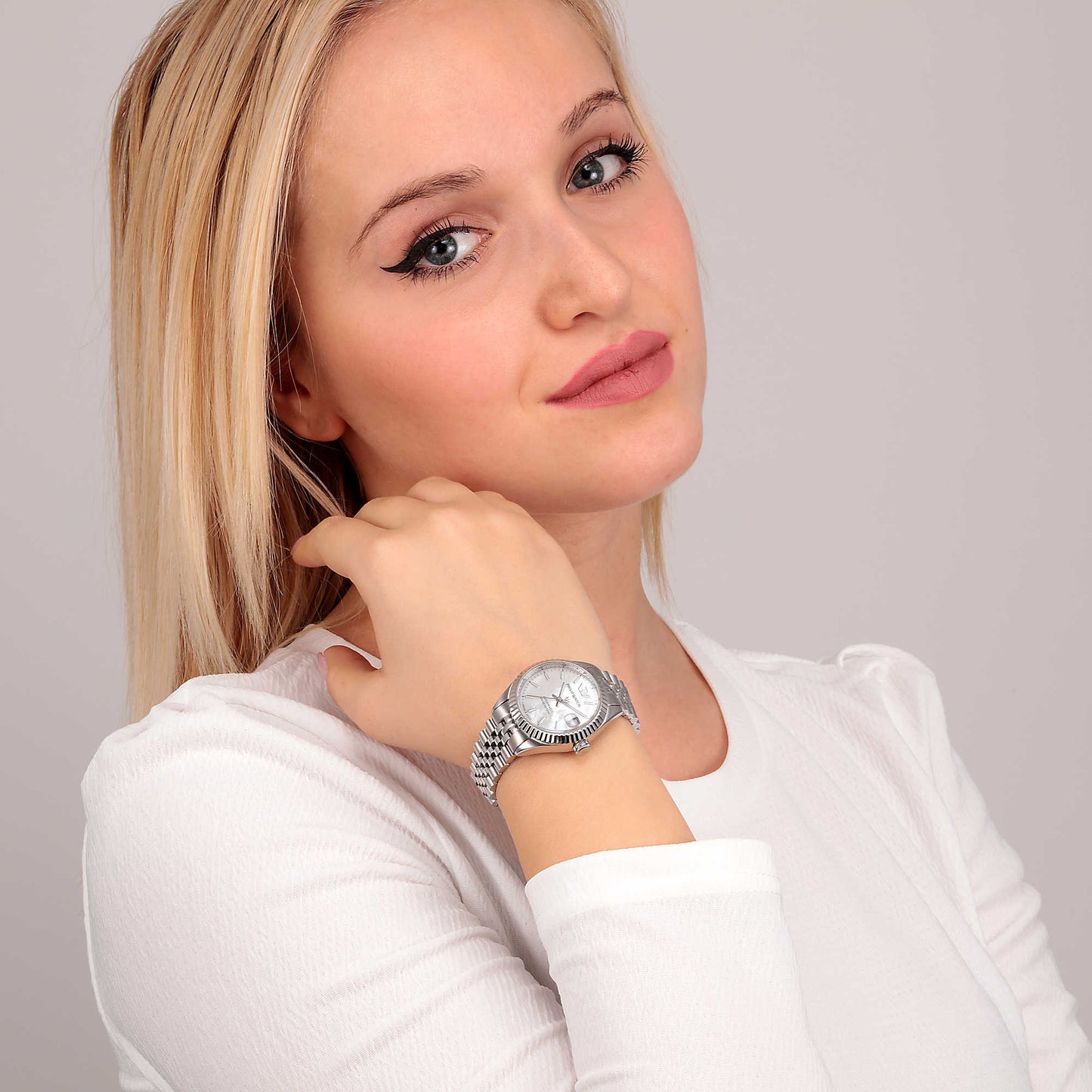 Orologio solo tempo donna automatico Caribe Philip Watch R8223597506 - Arena Gioielli 