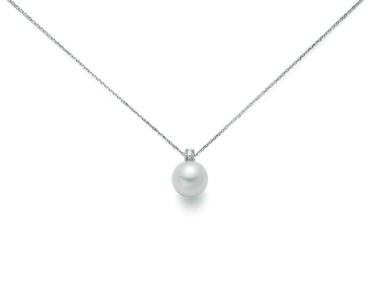 Collana in oro diamante e perla PCL3932 - Arena Gioielli