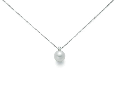 Collana in oro diamante e perla PCL3933 - Arena Gioielli